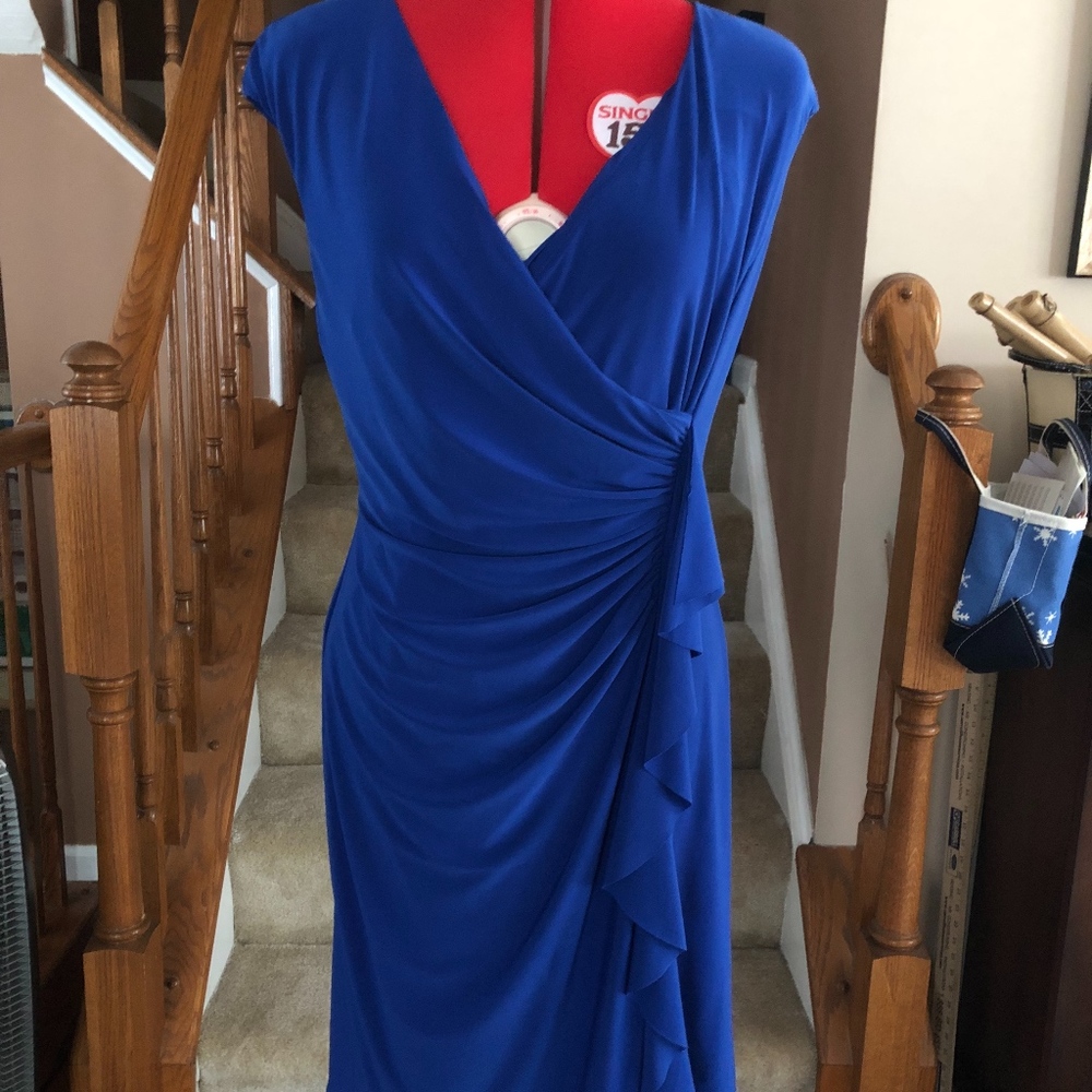 BLACK LABEL blue dress